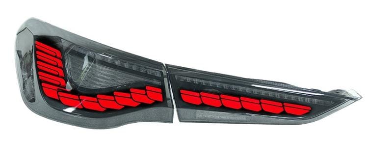 AERO CARBON - BMW M4 G82 / G22 4 SERIES OLED GTS TAIL LIGHTS (CLEAR)