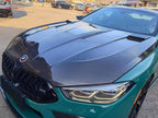 AERO CARBON - BMW M8 COUPE F92 CARBON FIBRE BONNET HOOD WITH TRANSPARENT GLASS