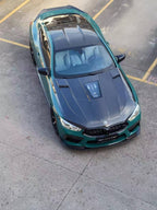 AERO CARBON - BMW M8 COUPE F92 CARBON FIBRE BONNET HOOD WITH TRANSPARENT GLASS