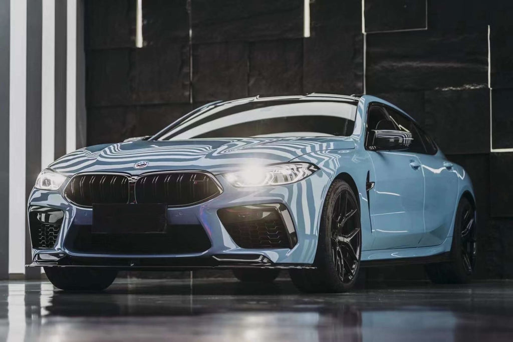 AERO CARBON - BMW M8 F93 GRAN COUPE CARBON FIBRE FRONT LIP BX STYLE