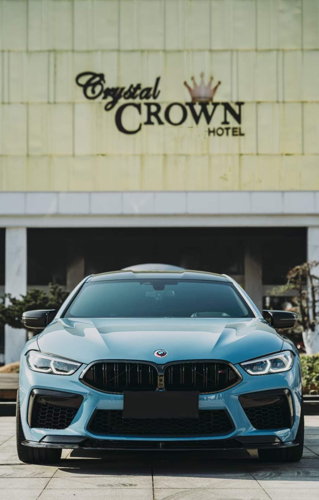 AERO CARBON - BMW M8 F93 GRAN COUPE CARBON FIBRE FRONT LIP BX STYLE