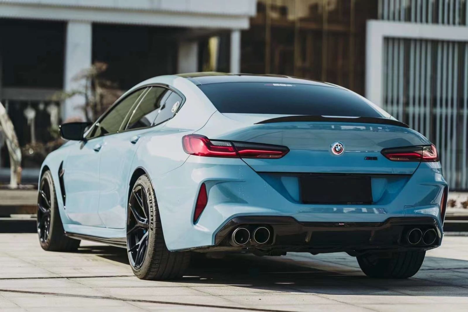 AERO CARBON - BMW M8 F93 GRAN COUPE CARBON FIBRE REAR DIFFUSER BX STYLE