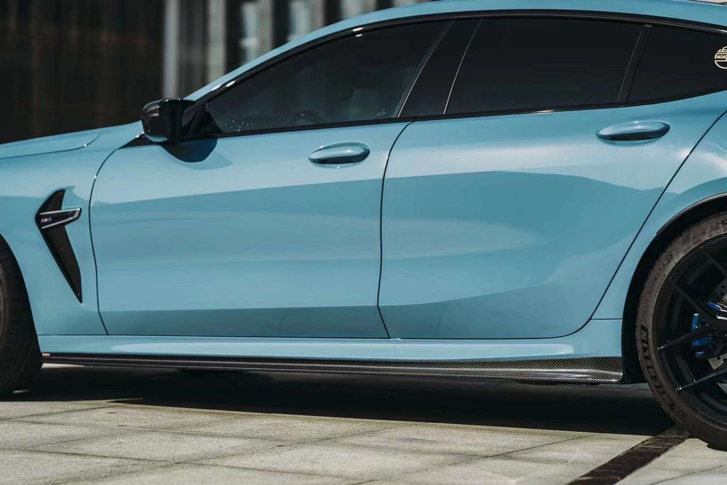 AERO CARBON - BMW M8 F93 GRAN COUPE CARBON FIBRE SIDE SKIRTS
