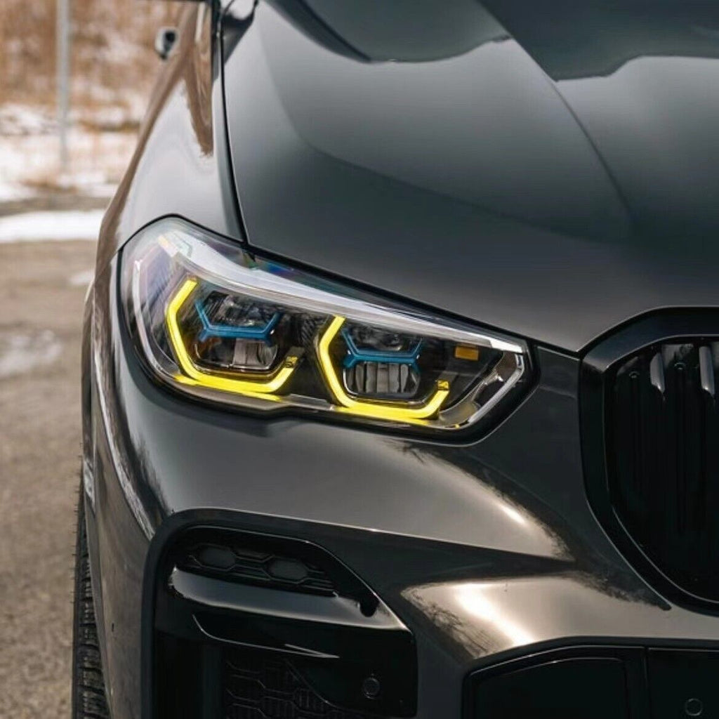AERO CARBON - BMW ORIGINAL X5 G05 / X5M F95 LASER HEADLIGHTS