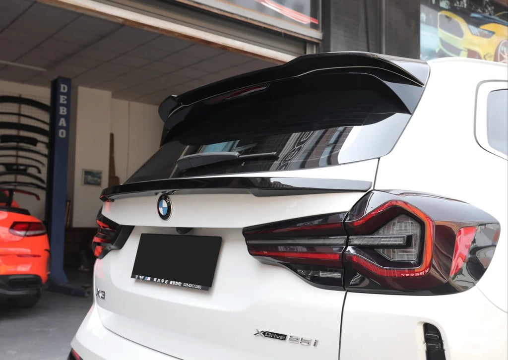 AERO CARBON - BMW X3 G01 - GLOSSY BLACK BOOT SPOILER
