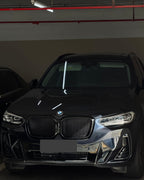 AERO CARBON - BMW X3 G01 LCI ABS GLOSS BLACK MESH GRILLE