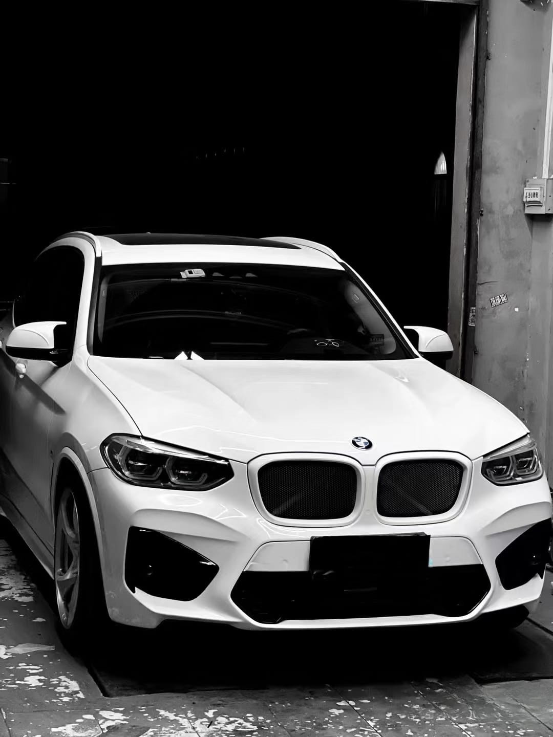 AERO CARBON - BMW X3 G01 / X4 G02 ABS GLOSS BLACK MESH GRILLE