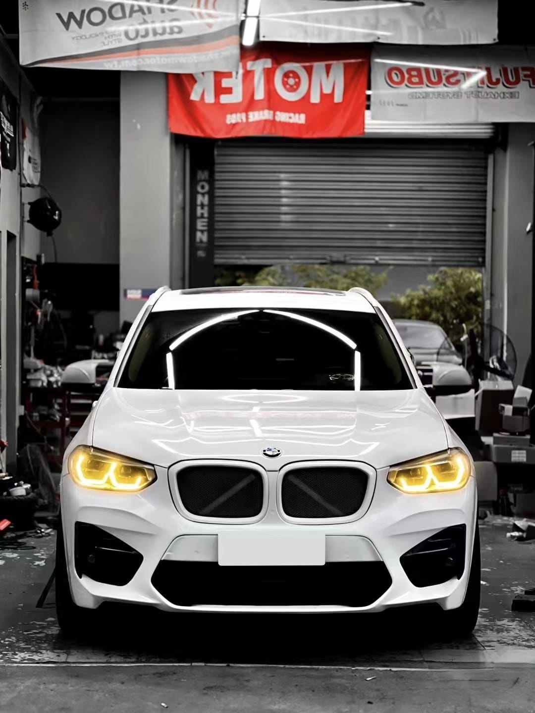 AERO CARBON - BMW X3 G01 / X4 G02 ABS GLOSS BLACK MESH GRILLE