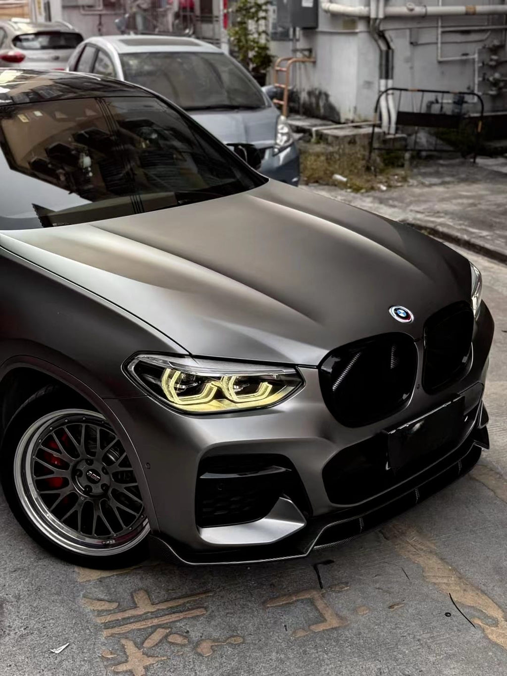 AERO CARBON - BMW X3 G01 / X4 G02 ABS GLOSS BLACK MESH GRILLE
