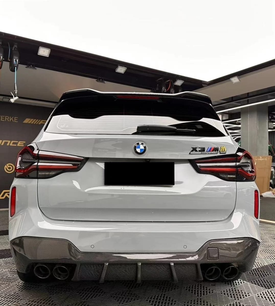 AERO CARBON - BMW X3M F97 LCI 2022+ CARBON REAR DIFFUSER MT STYLE