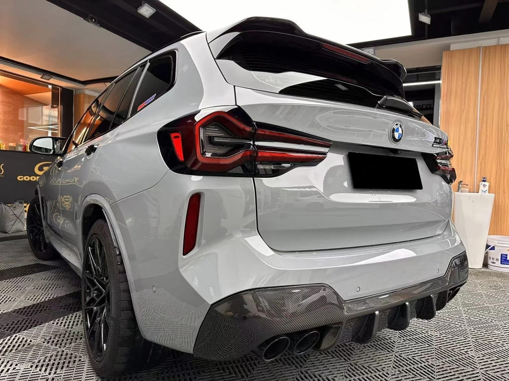 AERO CARBON - BMW X3M F97 LCI 2022+ CARBON REAR DIFFUSER MT STYLE