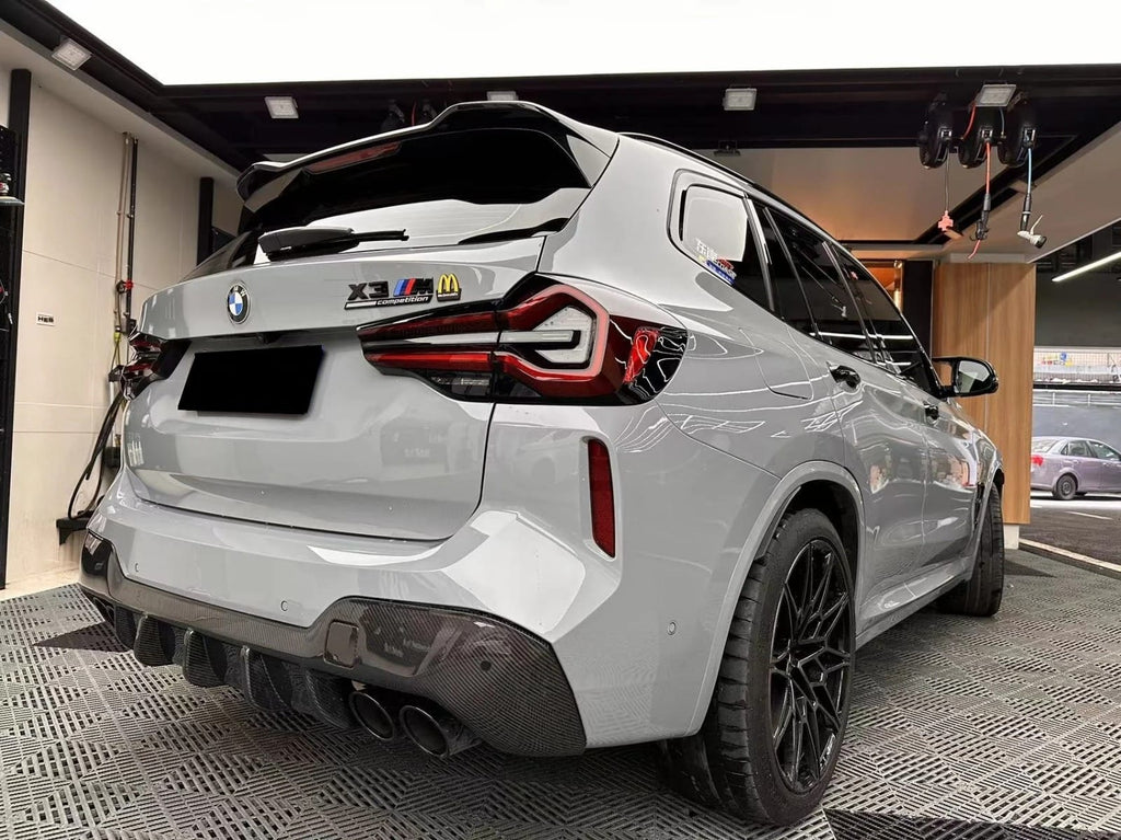 AERO CARBON - BMW X3M F97 LCI 2022+ CARBON REAR DIFFUSER MT STYLE