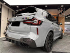 AERO CARBON - BMW X3M F97 LCI 2022+ CARBON REAR DIFFUSER MT STYLE