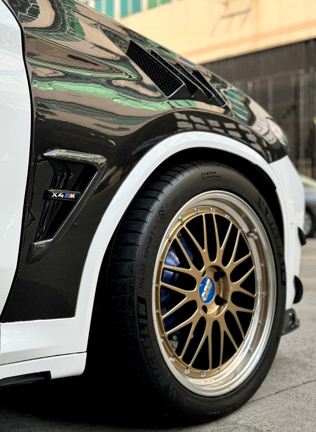 AERO CARBON - BMW X3M F97 / X4M F98 DRY CARBON FIBRE SIDE FENDERS / WINGS