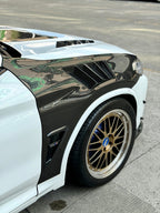 AERO CARBON - BMW X3M F97 / X4M F98 DRY CARBON FIBRE SIDE FENDERS / WINGS