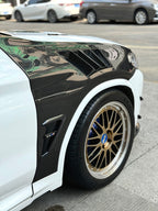 AERO CARBON - BMW X3M F97 / X4M F98 DRY CARBON FIBRE SIDE FENDERS / WINGS
