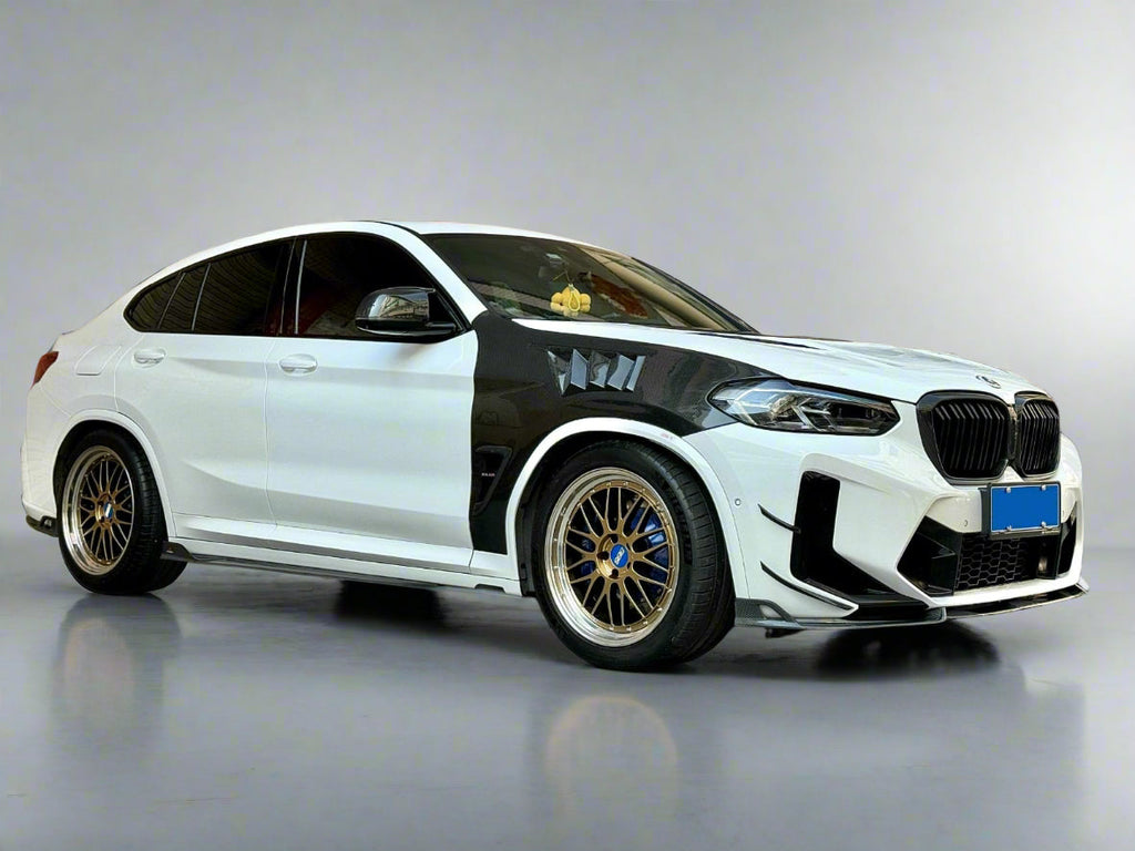 AERO CARBON - BMW X3M F97 / X4M F98 DRY CARBON FIBRE SIDE FENDERS / WINGS