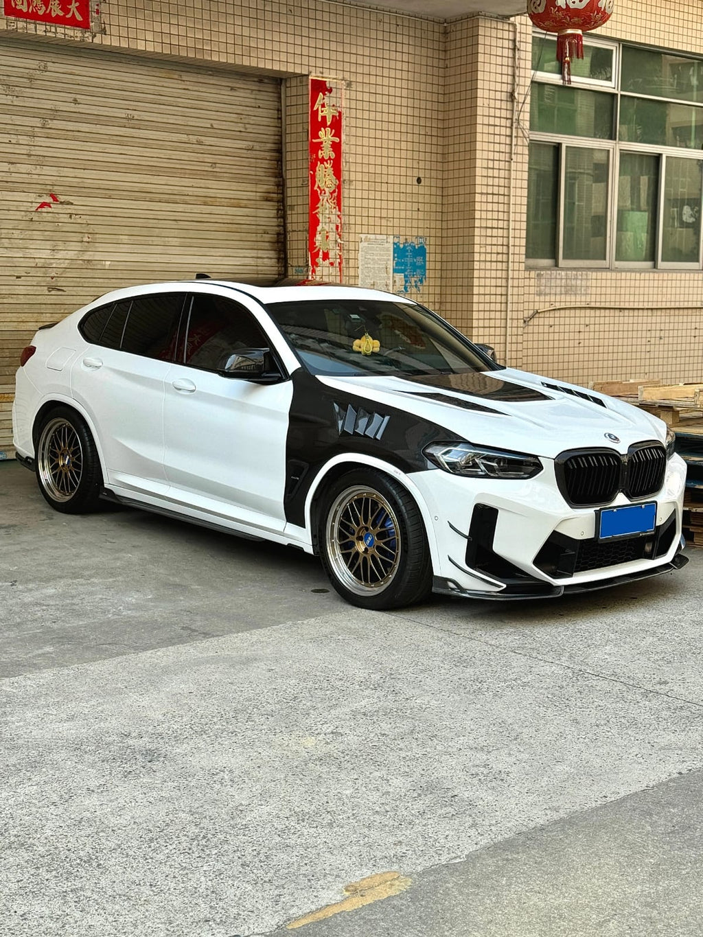 AERO CARBON - BMW X3M F97 / X4M F98 DRY CARBON FIBRE SIDE FENDERS / WINGS