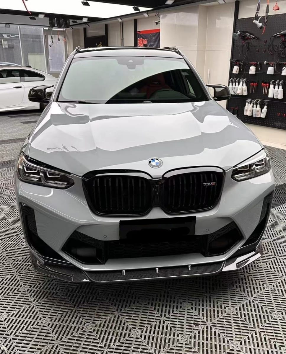 AERO CARBON - BMW X3M F97 / X4M F98 LCI 2022+ CARBON FRONT LIP MT STYLE