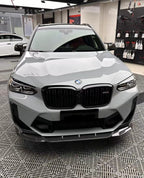 AERO CARBON - BMW X3M F97 / X4M F98 LCI 2022+ CARBON FRONT LIP MT STYLE