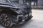 AERO CARBON - BMW X5 G05 DRY CARBON FIBRE FRONT LIP TK STYLE