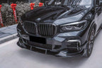 AERO CARBON - BMW X5 G05 DRY CARBON FIBRE FRONT LIP TK STYLE