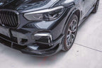 AERO CARBON - BMW X5 G05 DRY CARBON FIBRE FRONT LIP TK STYLE