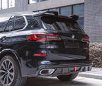 TAKD - BMW X5 G05 DRY CARBON FIBRE REAR DIFFUSER