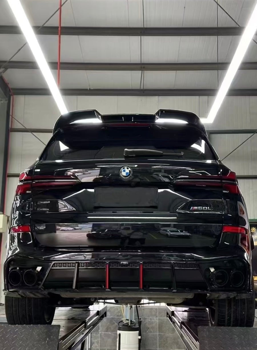 VTEN - BMW X5 G05 GLOSS BLACK LED REAR DIFFUSER