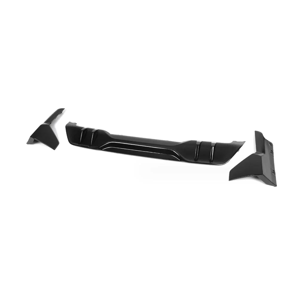 AERO CARBON - BMW X5 G05 LCI ABS GLOSS BLACK DIFFUSER + SIDE WINGS