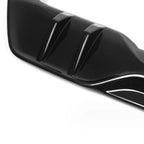 AERO CARBON - BMW X5 G05 LCI ABS GLOSS BLACK DIFFUSER + SIDE WINGS