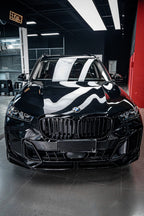 AERO CARBON - BMW X5 G05 LCI ABS GLOSS BLACK FRONT LIP MP VERSION