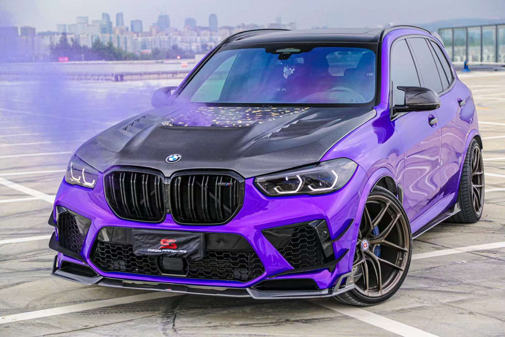 AE DESIGN - BMW X5M F95 CARBON FIBRE BONNET HOOD