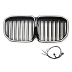 AERO CARBON - BMW X7 G07 ABS GLOSS BLACK LED GRILLE ( DOUBLE SLAT )