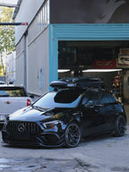 TAKD - MERCEDES A CLASS W177 A45 CARBON FRONT LIP SPLITTER
