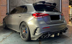 TAKD - MERCEDES A CLASS W177 A35 / A45 CARBON REAR DIFFUSER