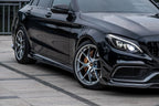 AERO CARBON - MERCEDES C CLASS W205 C63 C63S CARBON FIBRE FRONT BUMPER CANARDS