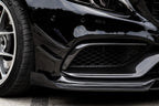 AERO CARBON - MERCEDES C CLASS W205 C63 C63S CARBON FIBRE FRONT BUMPER CANARDS