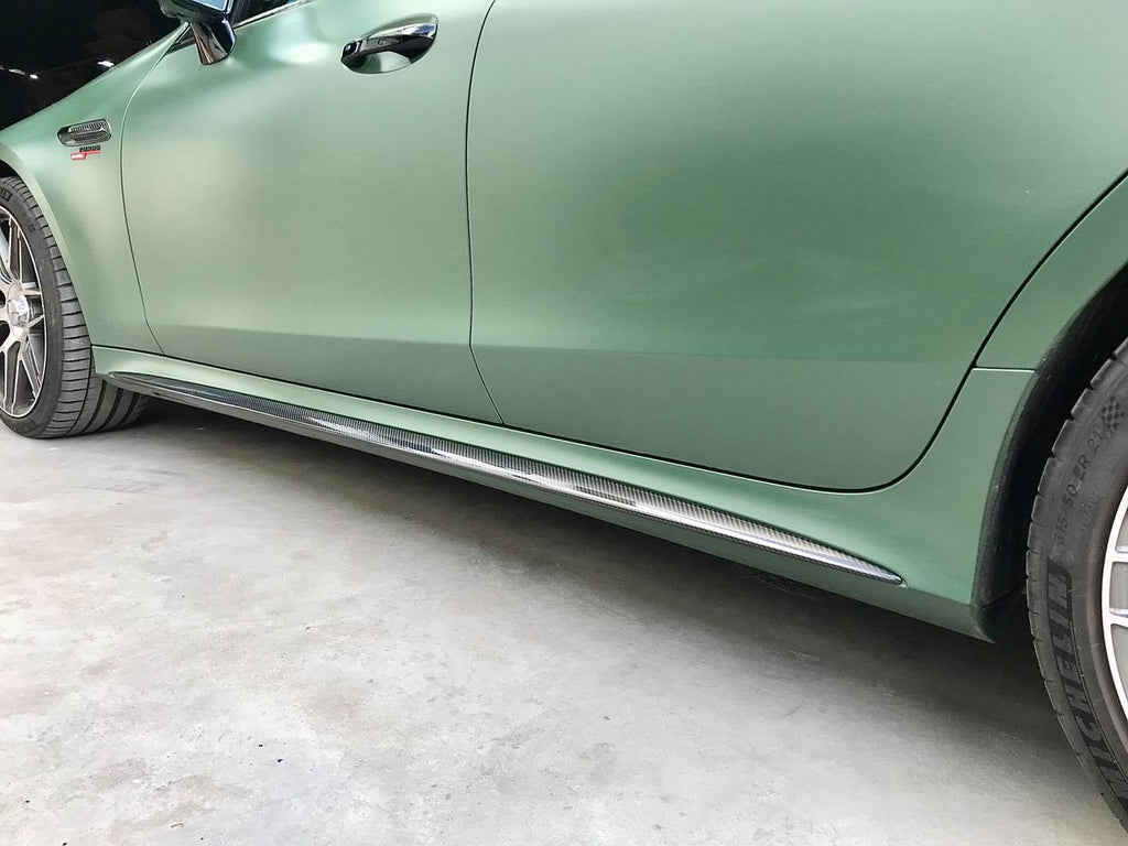 AERO CARBON - MERCEDES  GT43 / GT50/ GT53 AMG CARBON FIBRE SIDE SKIRTS