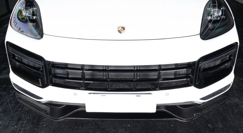 AERO CARBON - PORSCHE CAYENNE COUPE GTS DRY CARBON FIBRE FRONT LIP