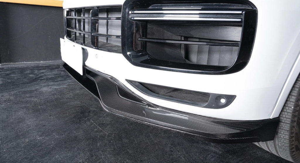AERO CARBON - PORSCHE CAYENNE COUPE GTS DRY CARBON FIBRE FRONT LIP