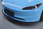 AERO CARBON - TESLA MODEL 3 HIGHLAND 2024+ DRY CARBON FIBRE FRONT LIP V1