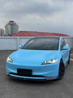 AERO CARBON - TESLA MODEL 3 HIGHLAND 2024+ DRY CARBON FIBRE FRONT LIP V2