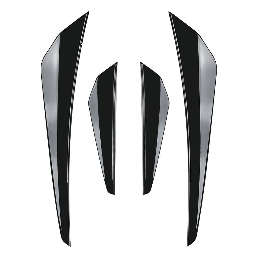 AERO CARBON - VOLKSWAGEN GOLF R LINE / GTI MK8 CANARDS ABS PLASTIC