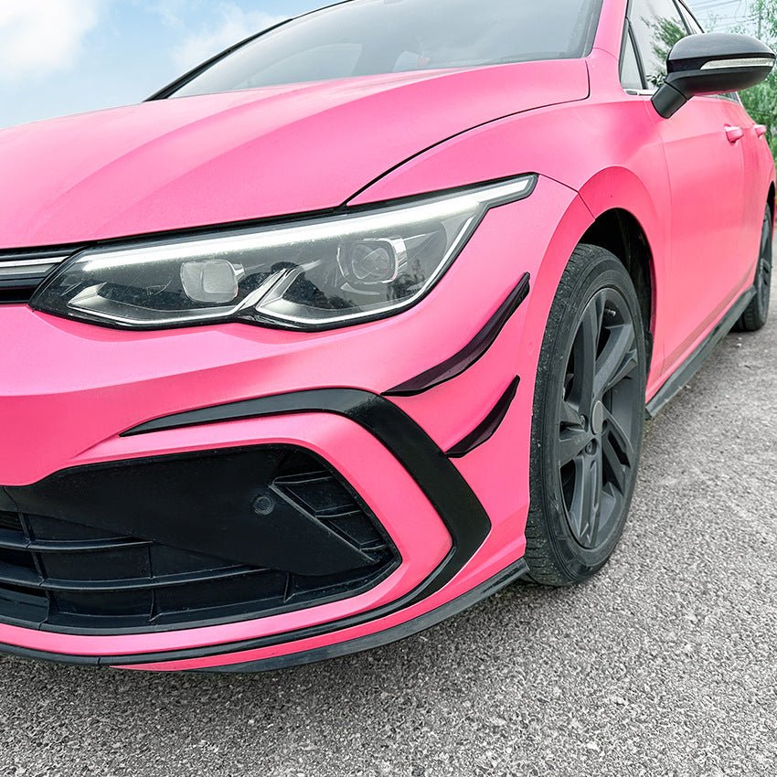 AERO CARBON - VOLKSWAGEN GOLF R LINE / GTI MK8 CANARDS ABS PLASTIC