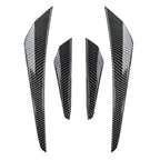 AERO CARBON - VOLKSWAGEN GOLF R LINE / GTI MK8 CANARDS ABS PLASTIC