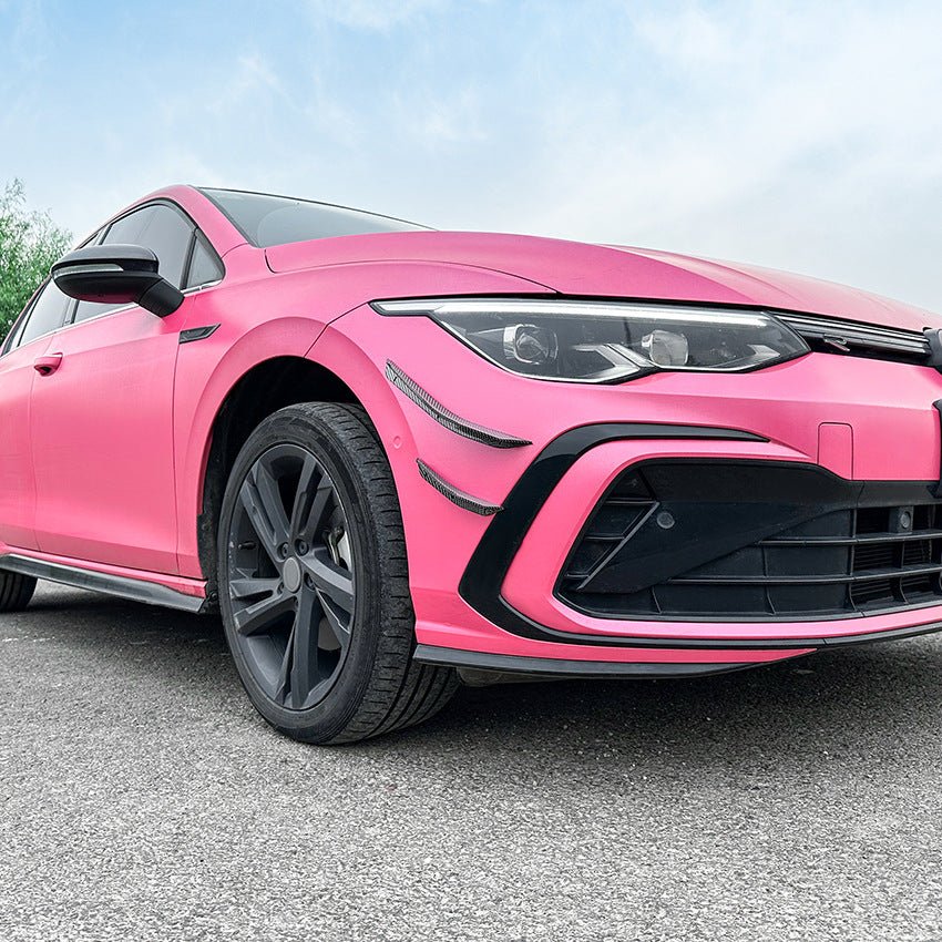 AERO CARBON - VOLKSWAGEN GOLF R LINE / GTI MK8 CANARDS ABS PLASTIC