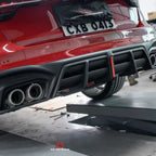 AE DESIGN - AUDI A4 / S4 B9.5 2021+ ABS PLASTIC REAR DIFFUSER