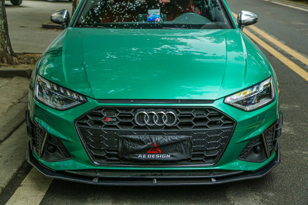 AE DESIGN - AUDI A4 / S4 B9.5 CARBON FIBRE FRONT LIP