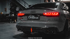 AE DESIGN - AUDI A4 / S4 B9.5 CARBON FIBRE LED REAR DIFFUSER
